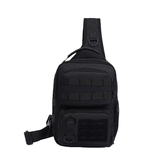 Unisex Sling Bag Slank Design Med Justerbar Skulderrem 0