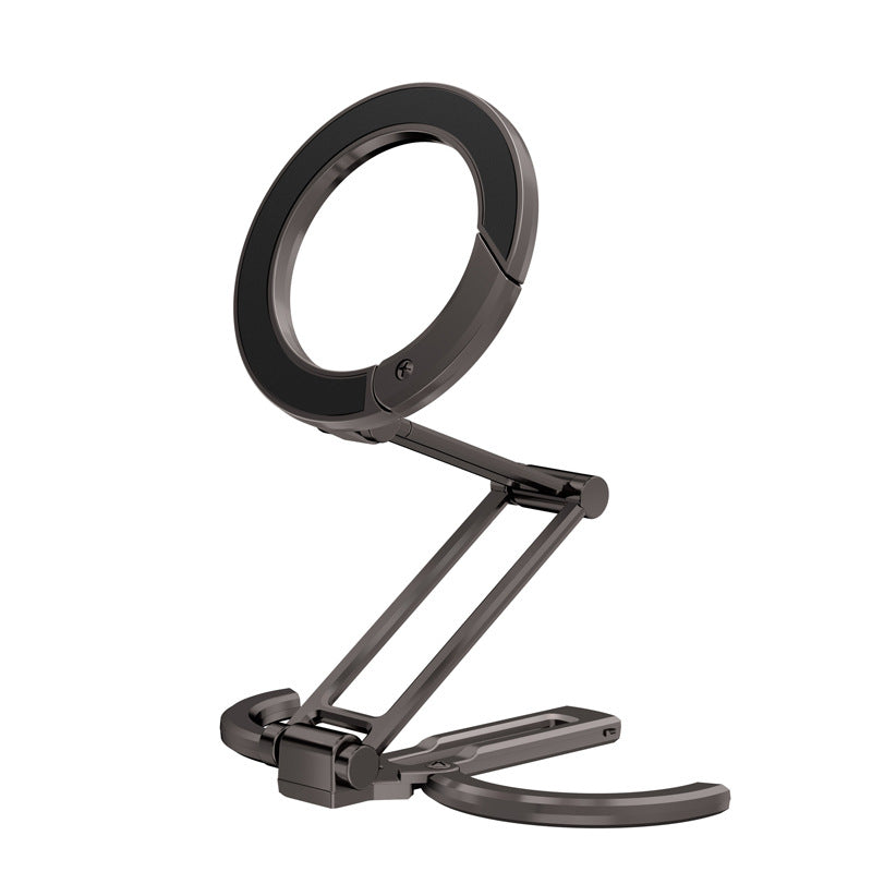 Unisex Smartphonestativ Foldbart med Integreret Ringlys 2
