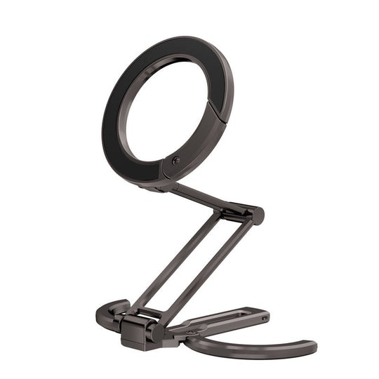 Unisex Smartphonestativ Foldbart med Integreret Ringlys 2