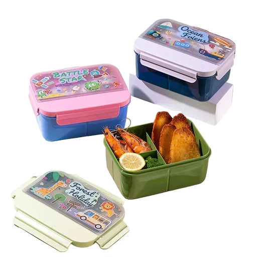 Unisex Snackboks med Flere Rum og Praktisk Design 0
