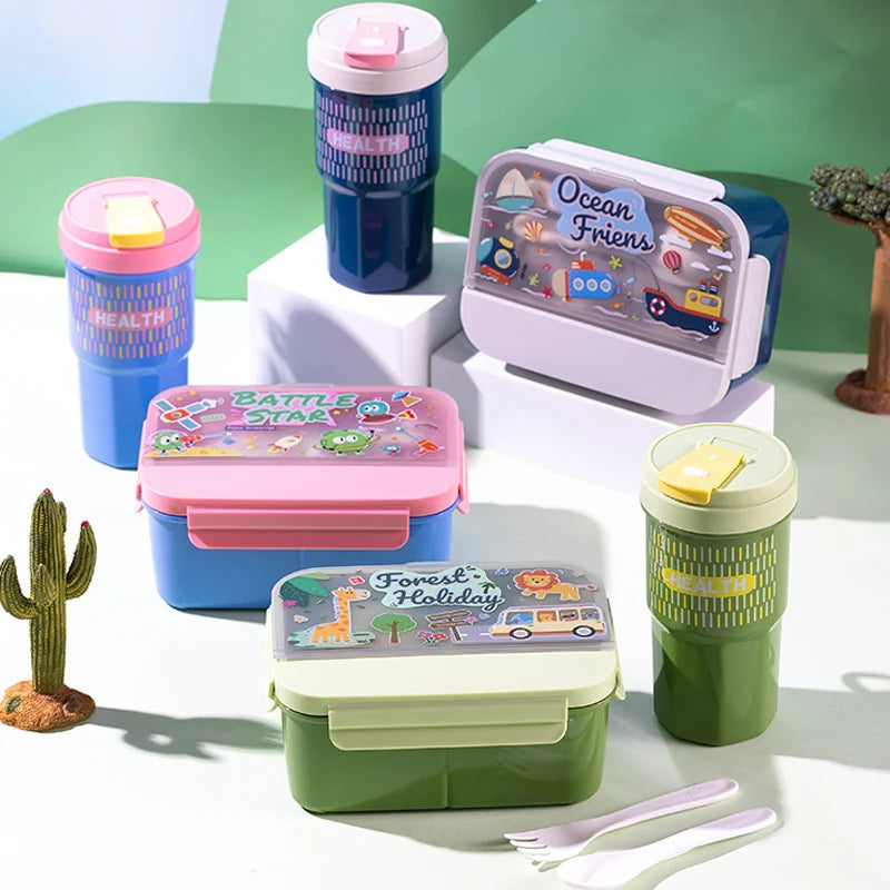 Unisex Snackboks med Flere Rum og Praktisk Design 1