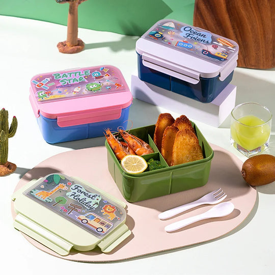 Unisex Snackboks med Flere Rum og Praktisk Design 3