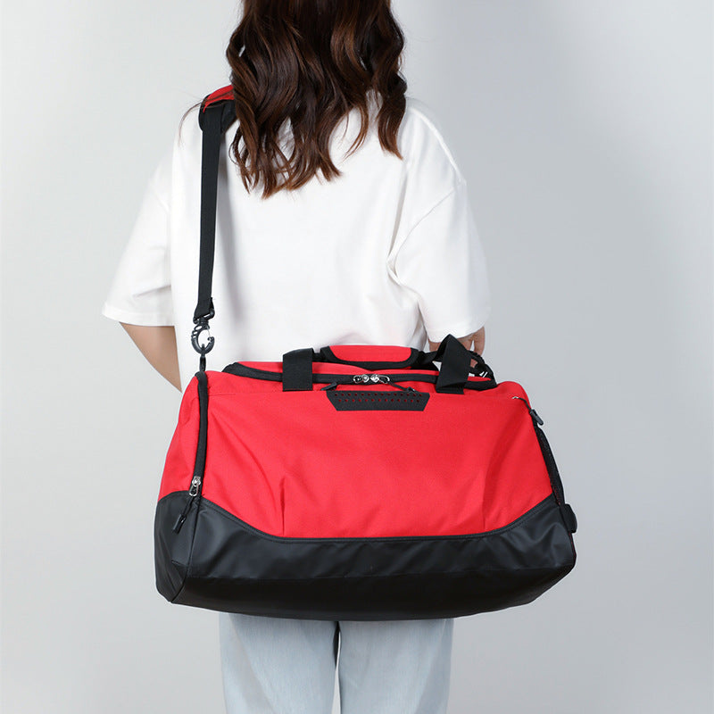 Unisex Sports Duffel Taske Funktionel og Komfortabel 2