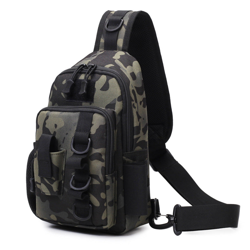 Unisex Tactical Sling Rygsæk Praktisk Design 7