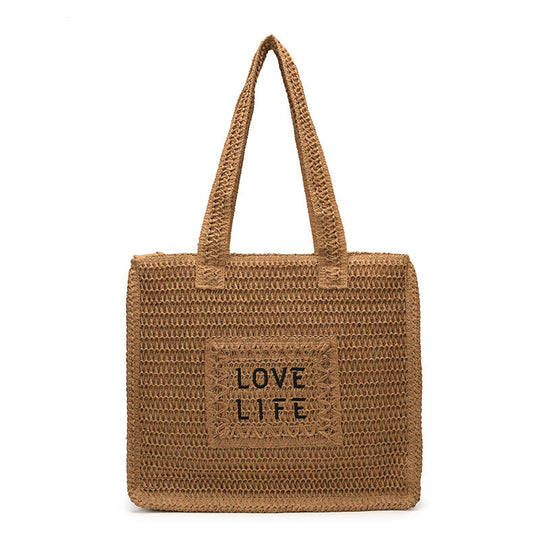 Unisex Tote Taske Miljøvenlig Vævet Design 5