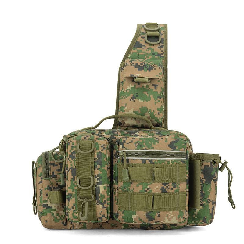 Unisex Urban Sling Bag Funktionel og Justerbar 0