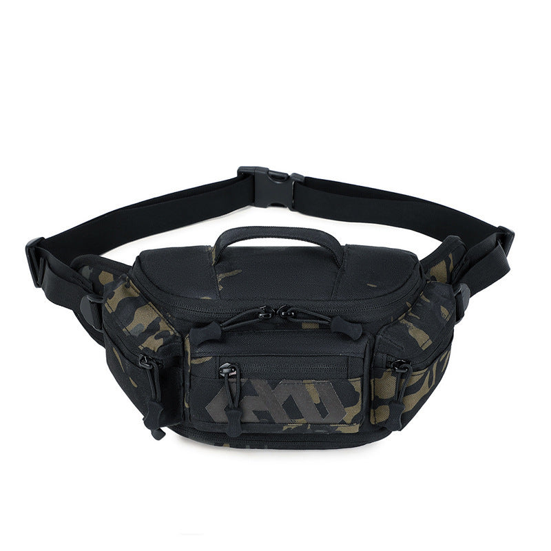 Unisex Utility Hip Pouch Justerbar Med Flere Lommer 7