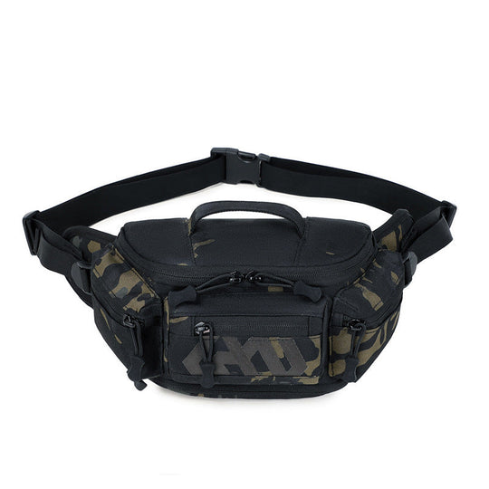 Unisex Utility Hip Pouch Justerbar Med Flere Lommer 7