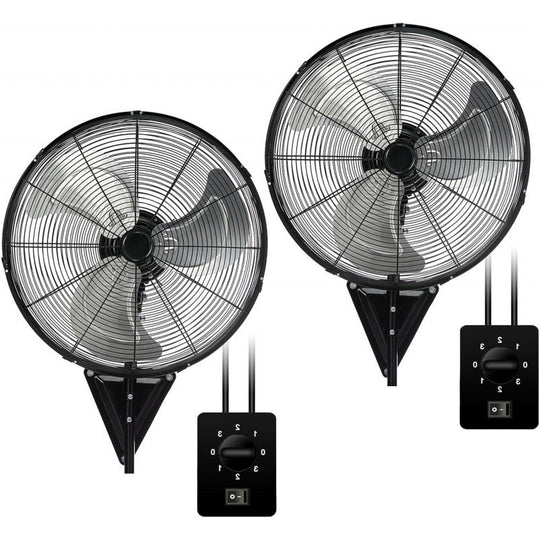 Unisex Vægventilator med Effektiv Luftcirkulation 1