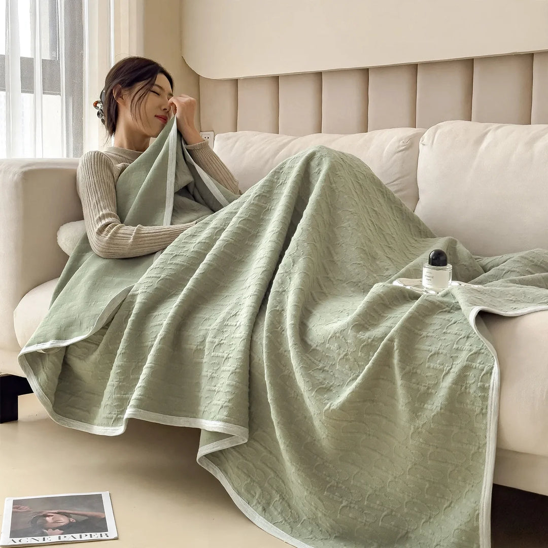 Unisex Varmemåtte Bomuld Jacquarddesign 1