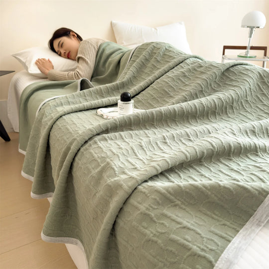 Unisex Varmemåtte Bomuld Jacquarddesign 2