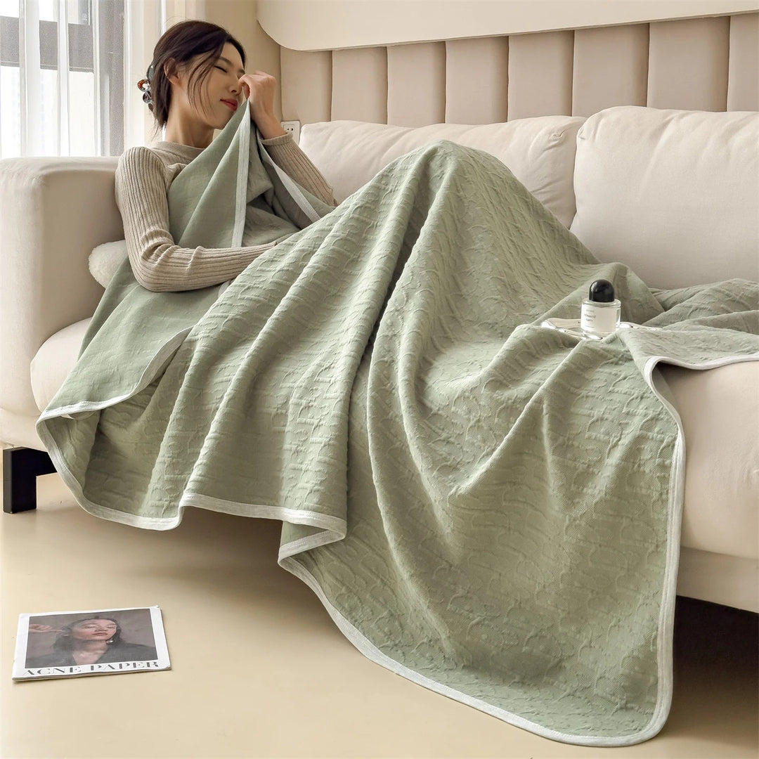 Unisex Varmemåtte Bomuld Jacquarddesign 4