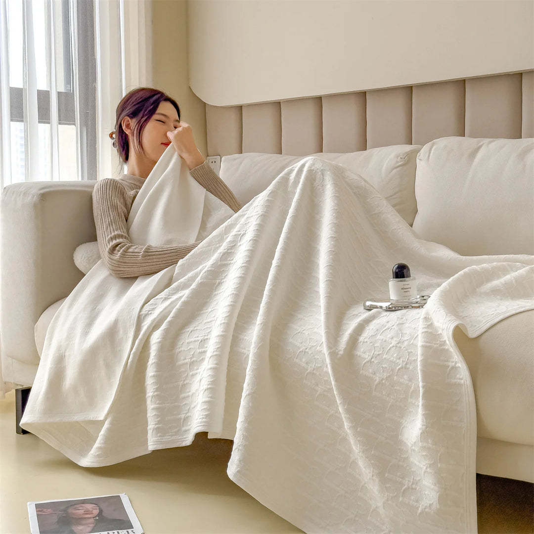 Unisex Varmemåtte Bomuld Jacquarddesign 8