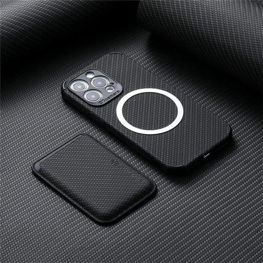 Unisex iPhone Cover med Integreret Wallet Design 3