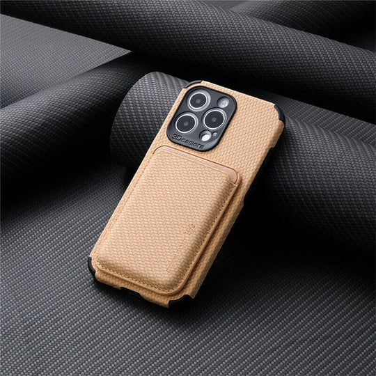 Unisex iPhone Cover med Integreret Wallet Design 5
