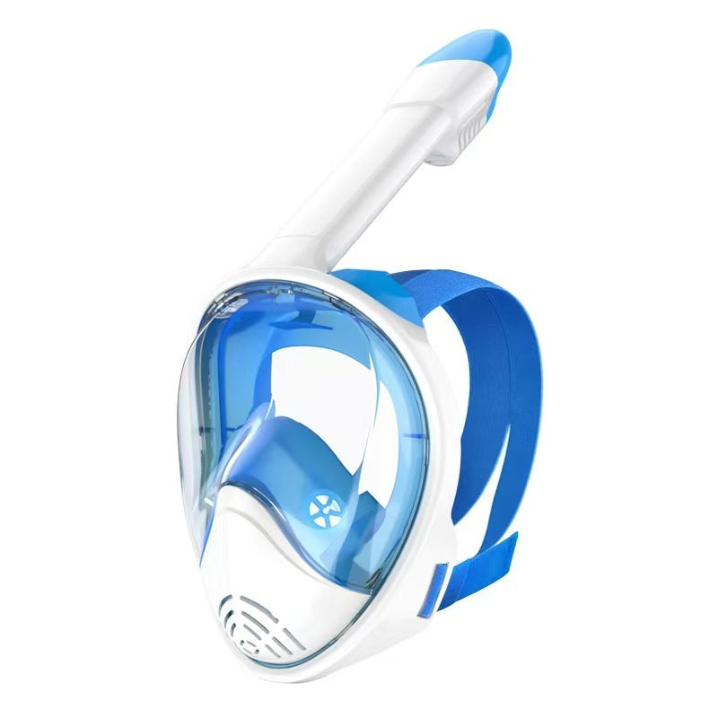 Unisex snorkelmaske med fuldt ansigt og bredt synsfelt 1