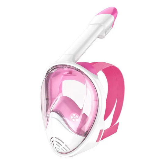 Unisex snorkelmaske med fuldt ansigt og bredt synsfelt 2