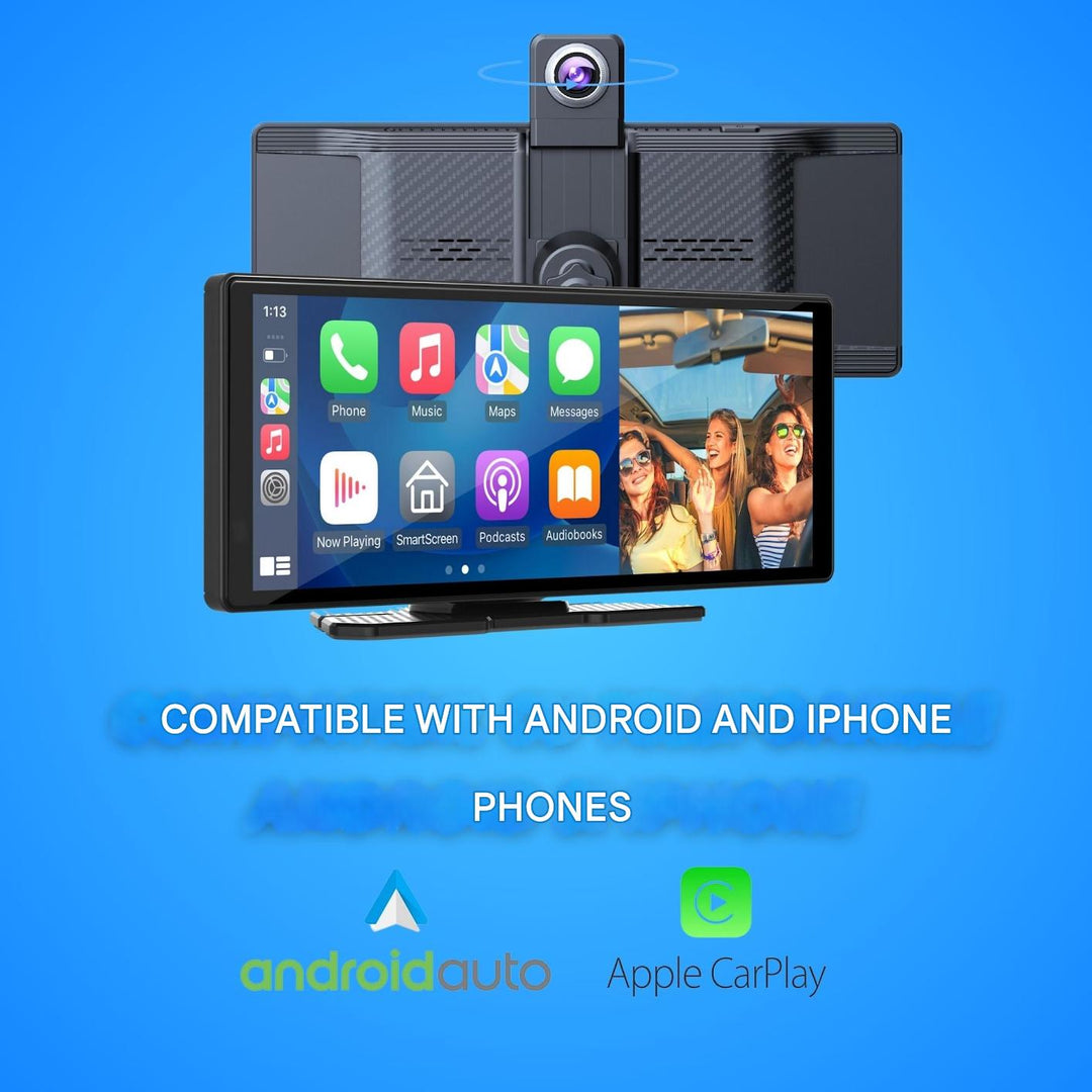 Universal Trådløs CarPlay og Android Auto Display 5