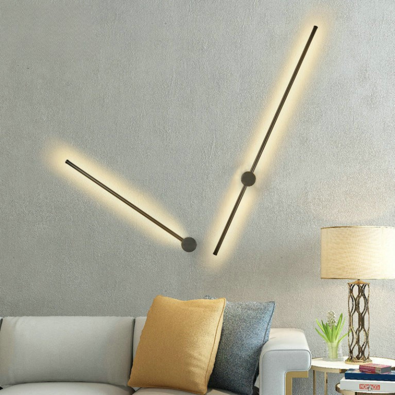 Væglampe Sleek Line Minimalistisk Design 2