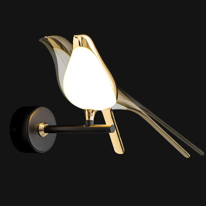 Væglampe i Guld Designet til Elegance 4