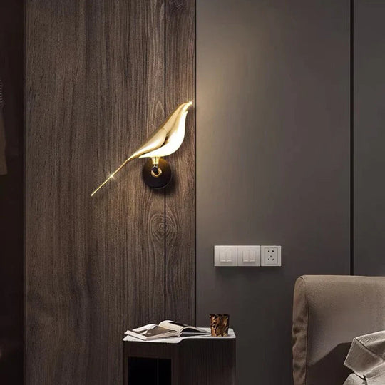 Væglampe i Guld Designet til Elegance 8