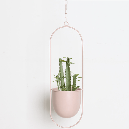 Vægplanteophæng Justerbar Kæde Minimalistisk Design 7