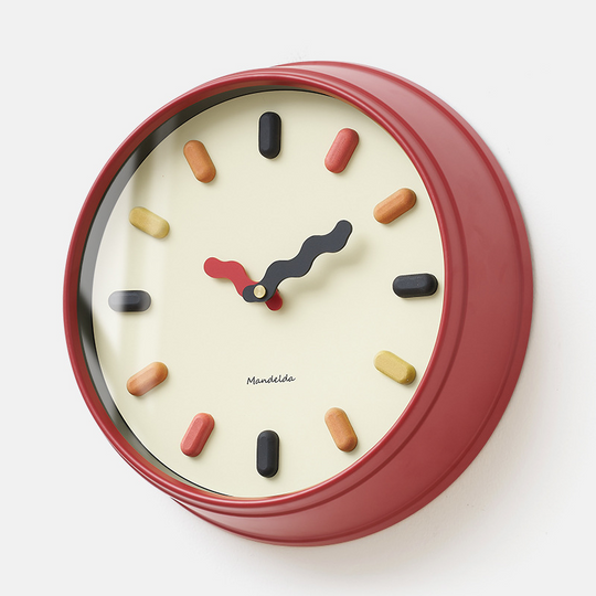 Vægur 3D Design Flerfarvet Minimalistisk Stil 6
