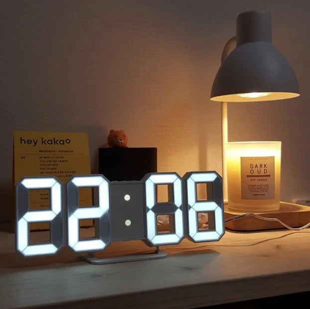 Vækkeur med Lys Digitalt Design med LED-Display til Mænd og Kvinder 1