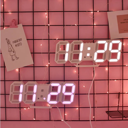 Vækkeur med Lys Digitalt Design med LED-Display til Mænd og Kvinder 2