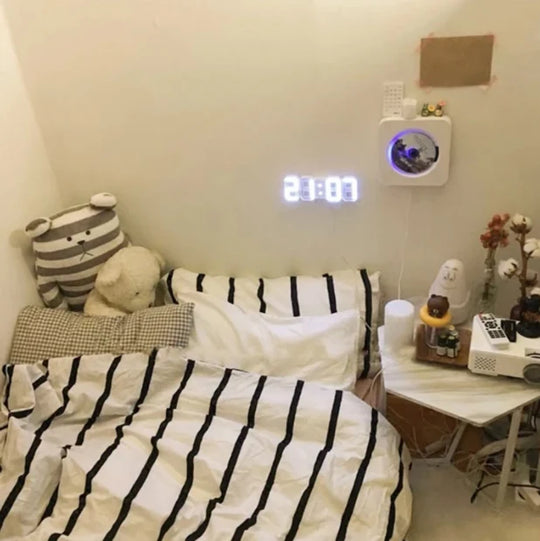 Vækkeur med Lys Digitalt Design med LED-Display til Mænd og Kvinder 3