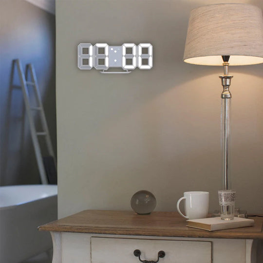 Vækkeur med Lys Digitalt Design med LED-Display til Mænd og Kvinder 6