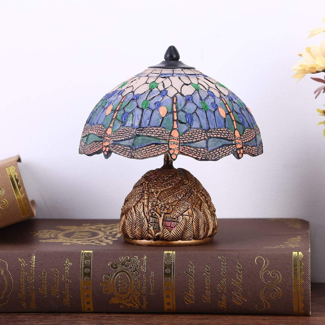 Vintage Lampe med Blomsterdesign 2