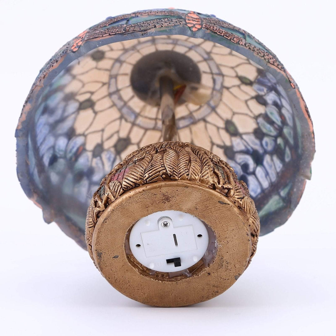 Vintage Lampe med Blomsterdesign 5