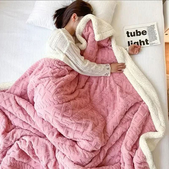 Vintertæppe i Fluffy Design 7