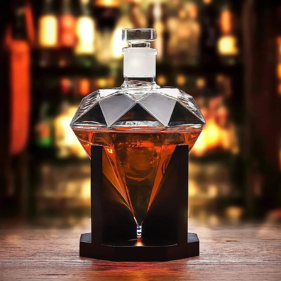 Whisky Karaffel Diamant Design 0