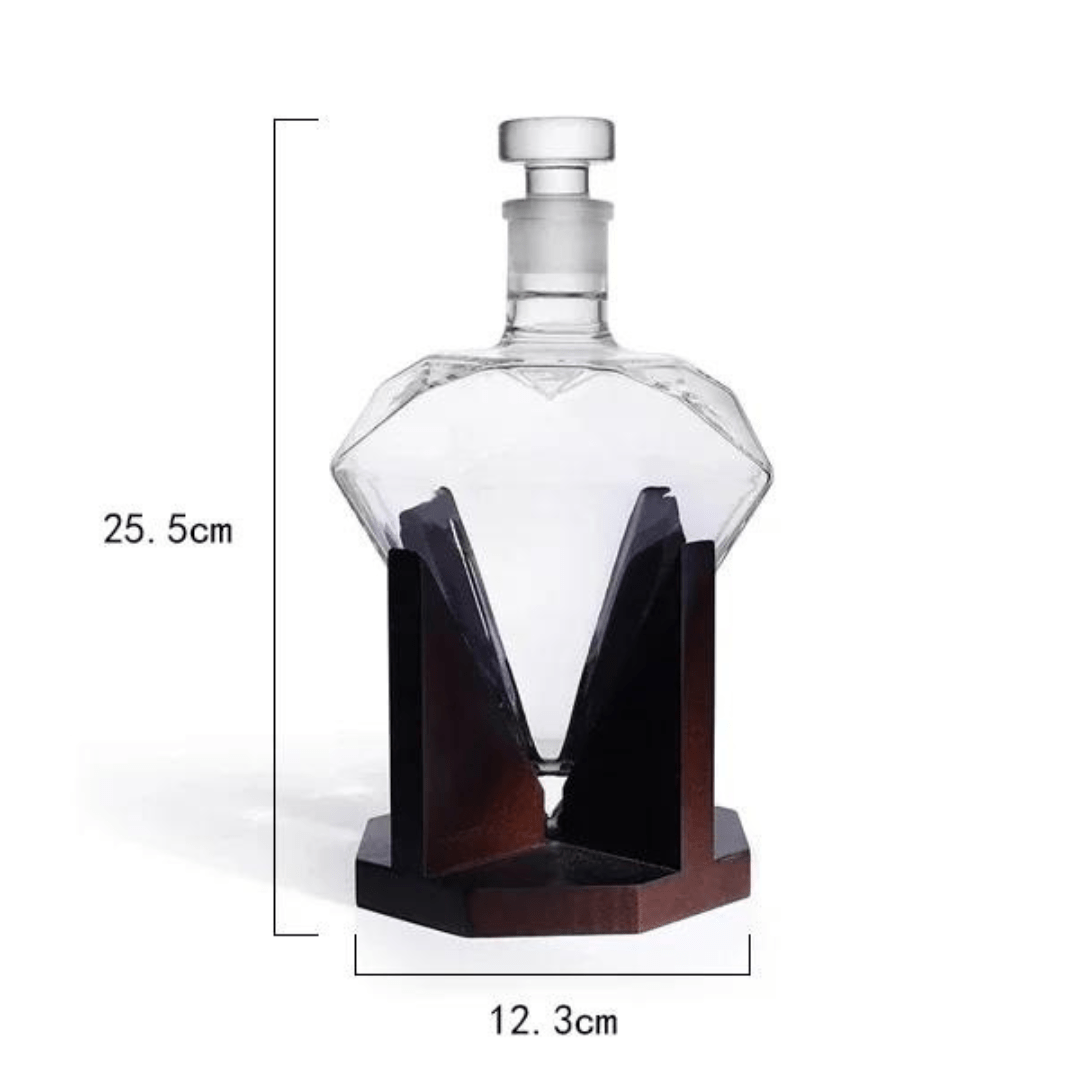 Whisky Karaffel Diamant Design 7