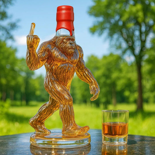 Whisky Karaffel med Bigfoot Design 2
