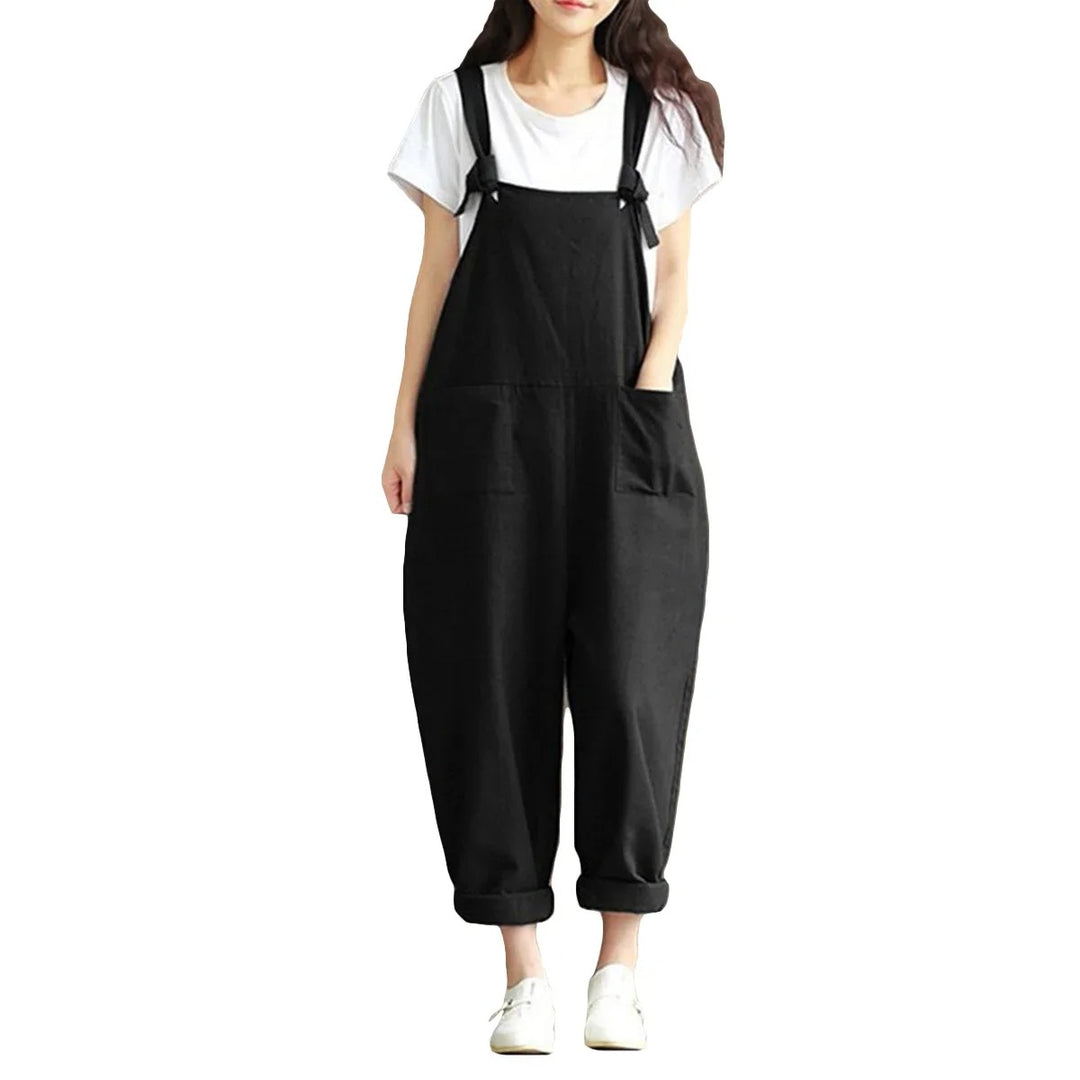Løs Casual Harem Jumpsuit til Kvinder