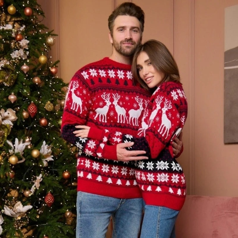 Julens afslappede sweater