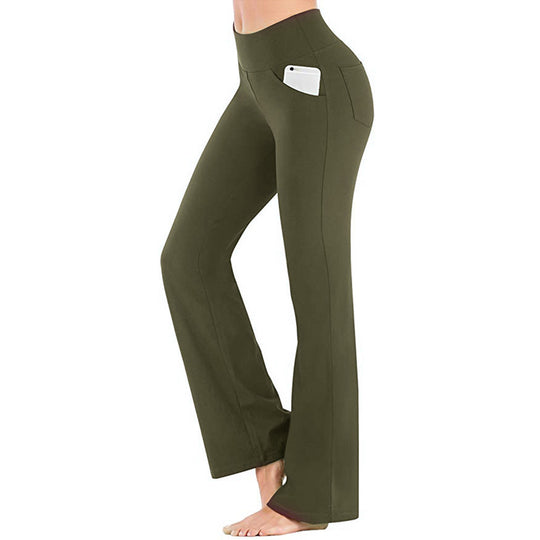 Flare Bootcut yogabukser til kvinder
