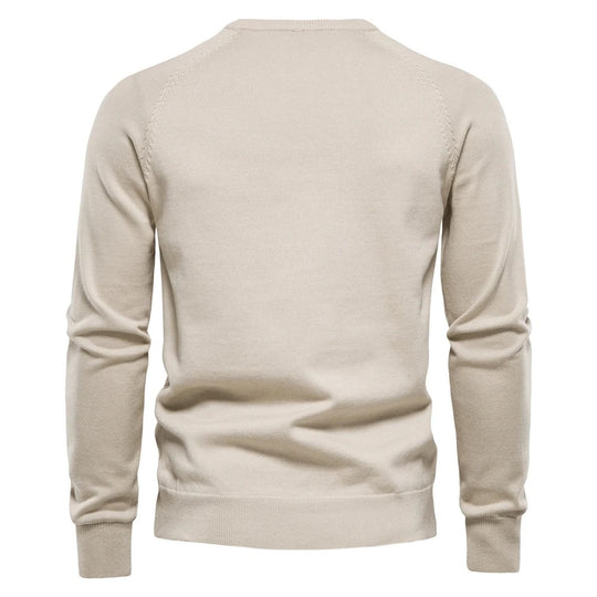 Casual strikket sweater til mænd