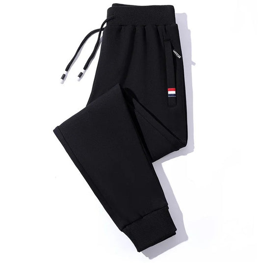 Sweatpants med lynlåslomme til mænd