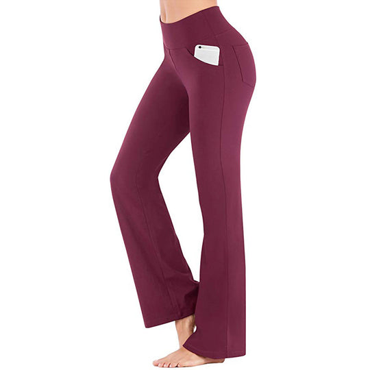 Flare Bootcut yogabukser til kvinder