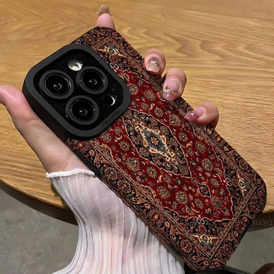 iPhone 17 Cover med Persisk Tæppe Mønster 1
