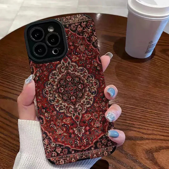 iPhone 17 Cover med Persisk Tæppe Mønster 3