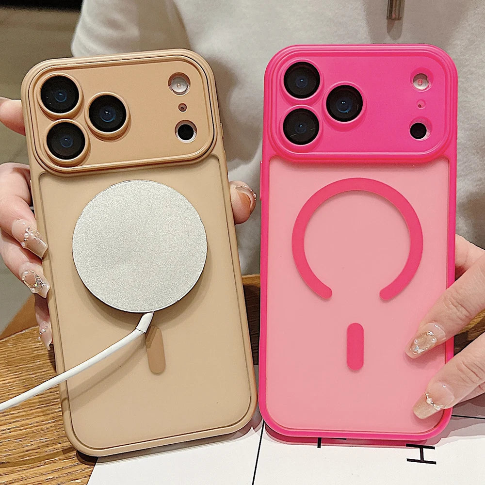 iPhone 17 Magnetisk Etui Gennemsigtig Design 1