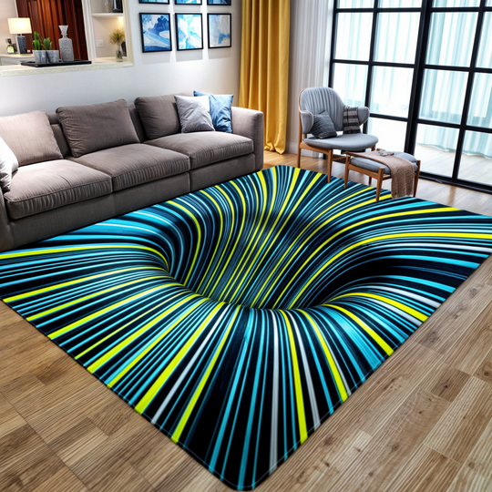 Geometrisk illusionsmåtte