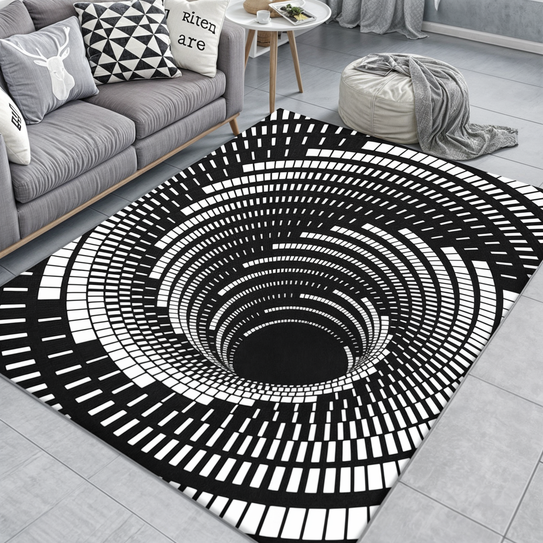 Geometrisk illusionsmåtte