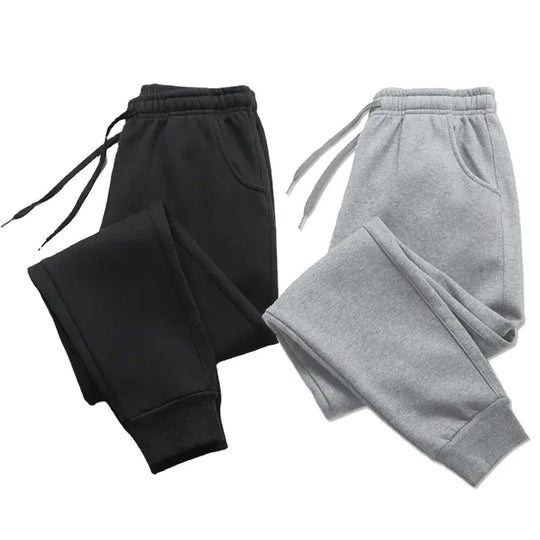 Afslappede sweatpants i fleece til mænd
