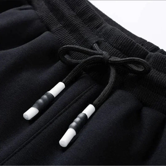 Sweatpants med lynlåslomme til mænd